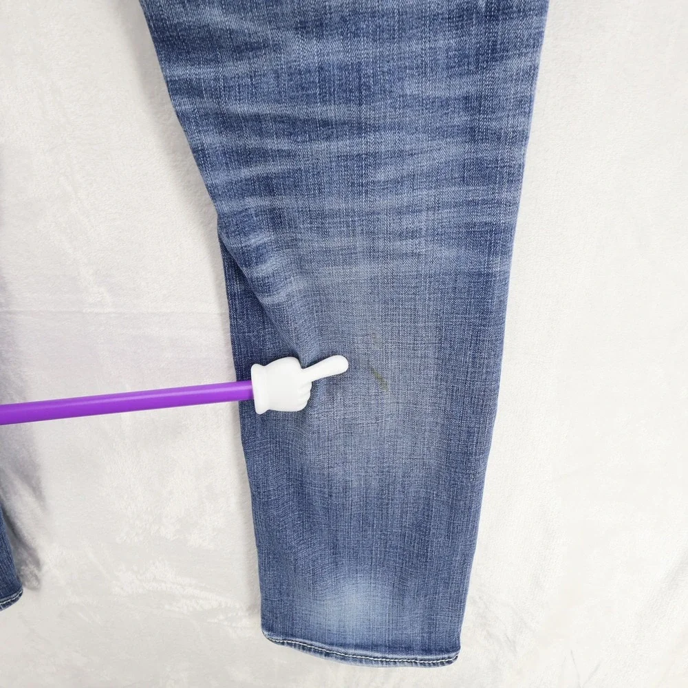 BKE Jake Straight Leg Mens Blue Denim Jeans Size 32R ABP1609